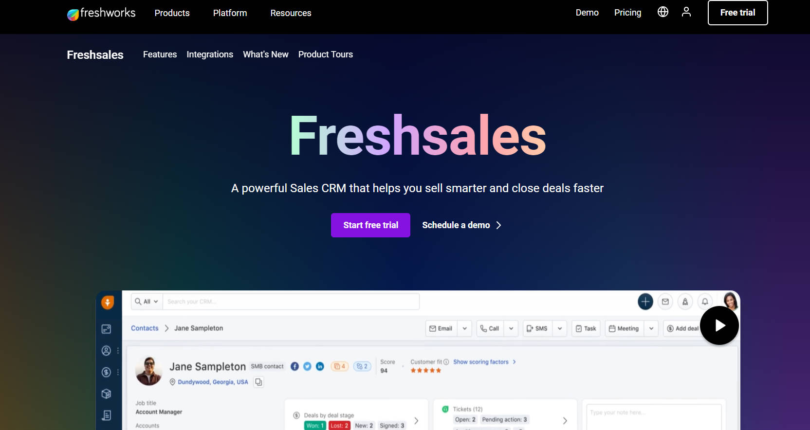 Freshsales gallery image