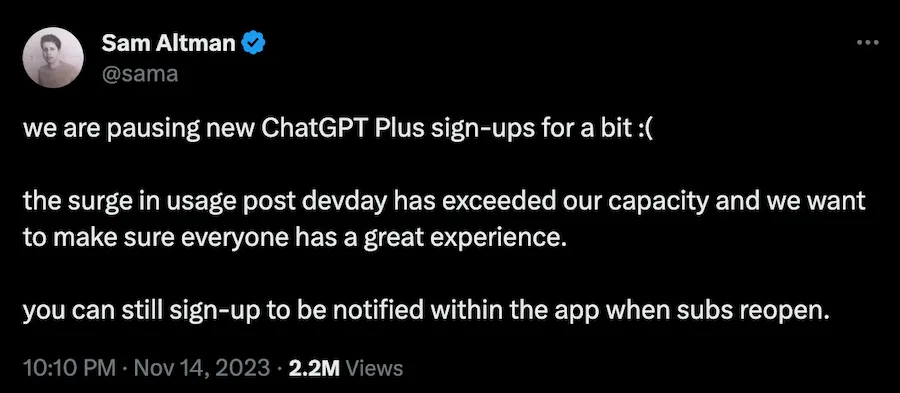 how long is the waitlist for chatbot plus how long is the waitlist for chatbot plus