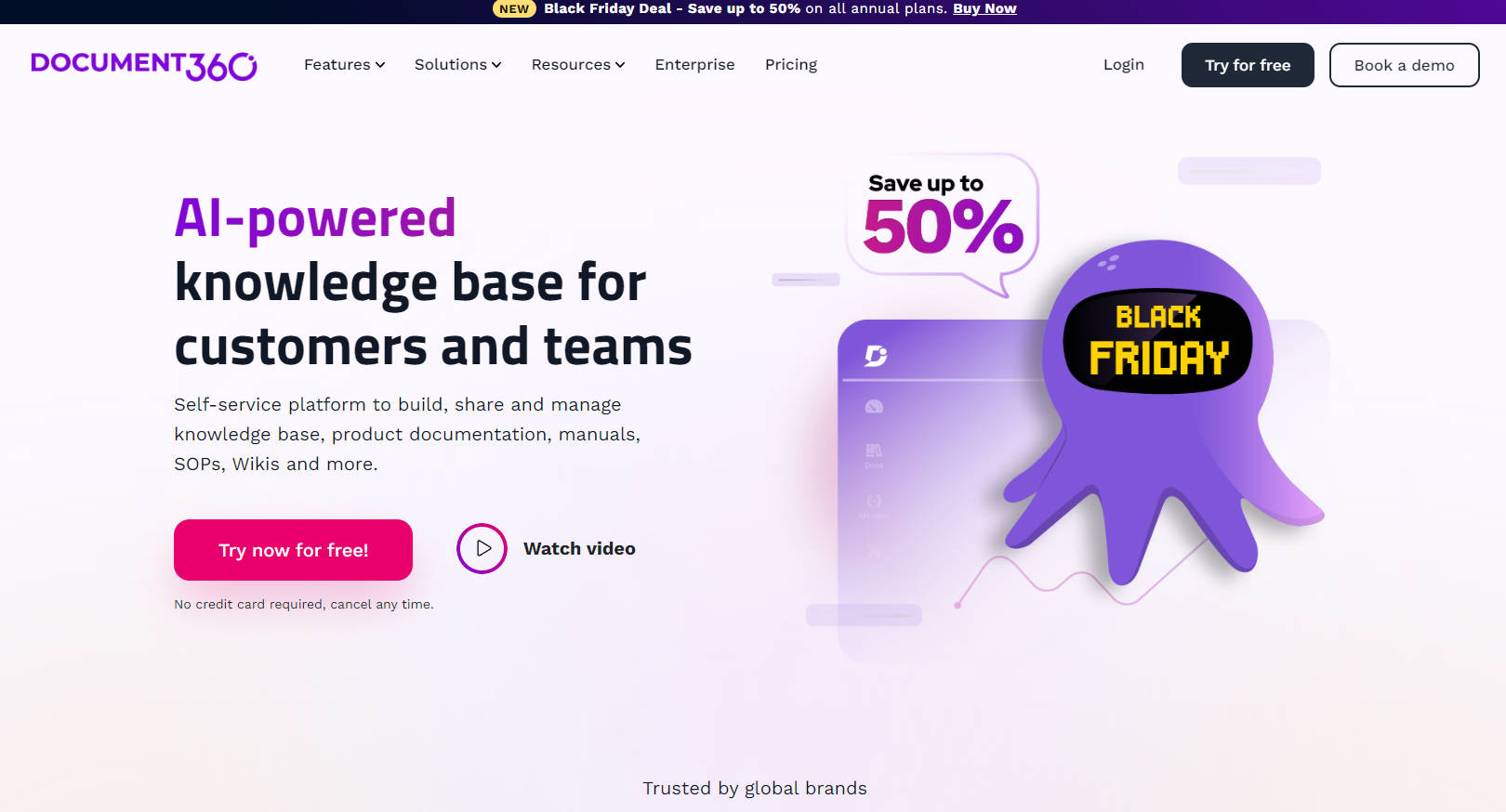 Document360 AI driven Doc Hub For Teams Aitoolnet