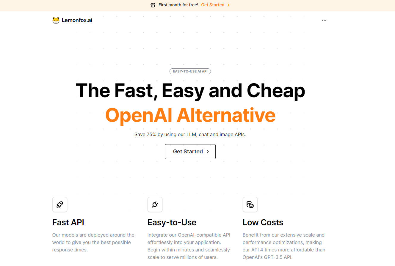 Lemonfox.ai gallery image