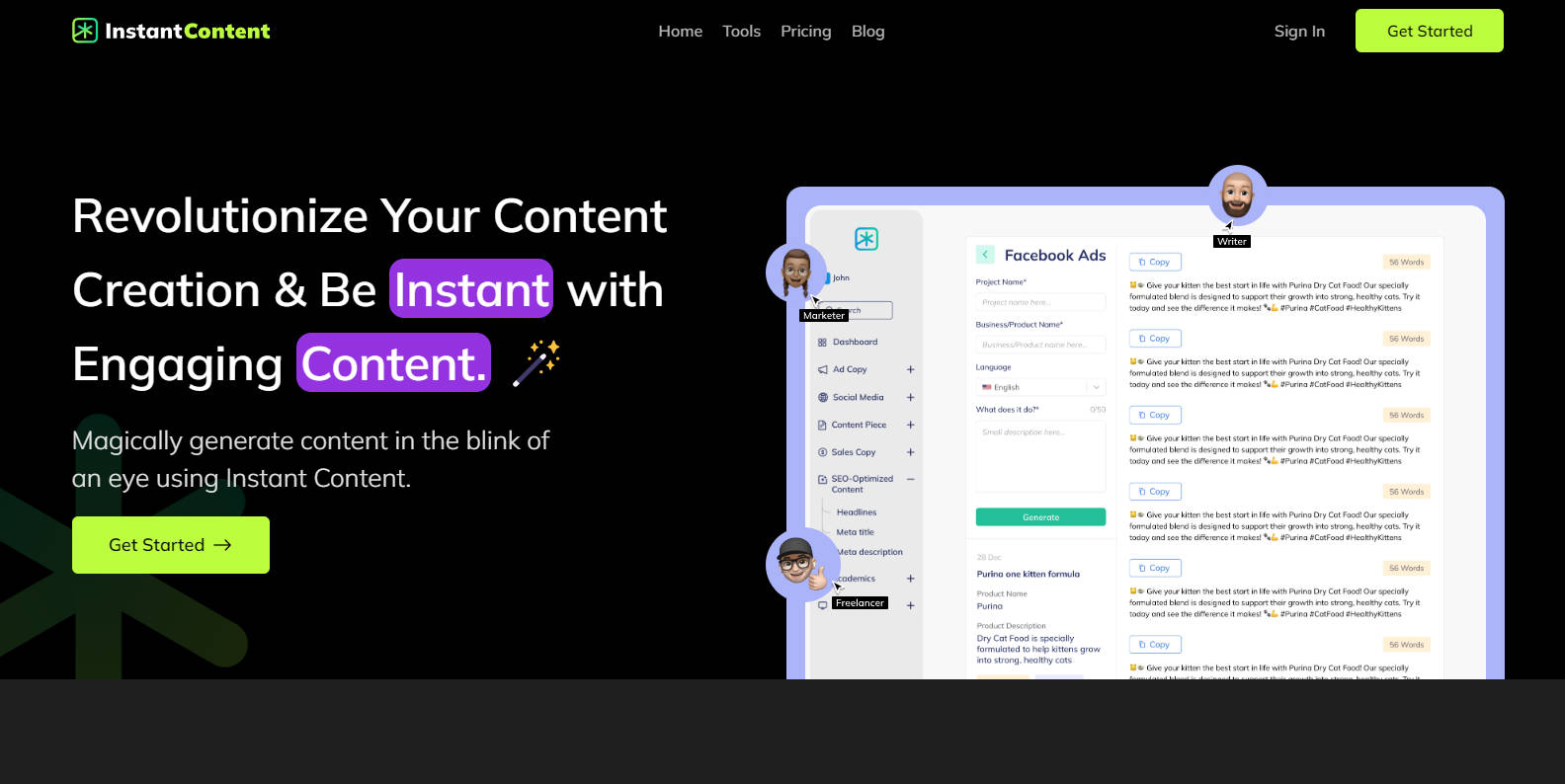 InstantContent gallery image