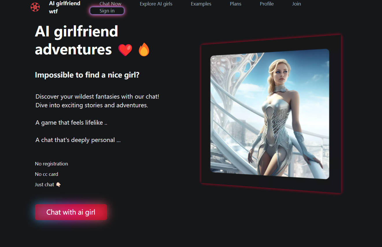AI girlfriend wtf gallery image