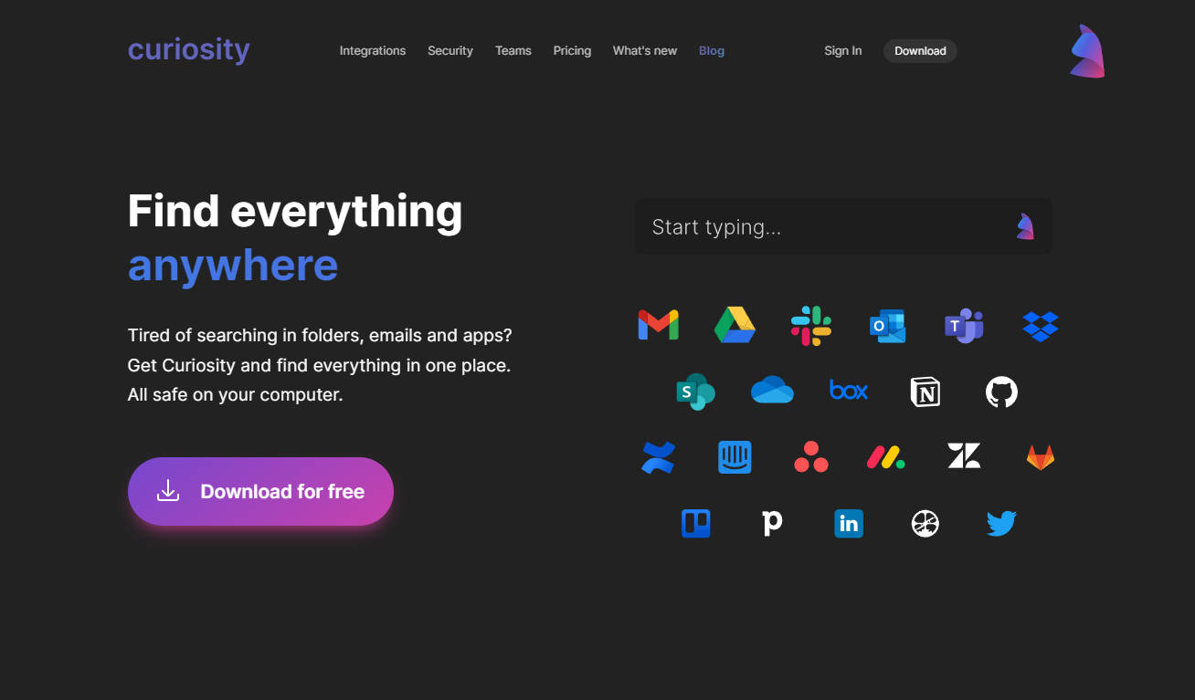 Curiosity gallery image