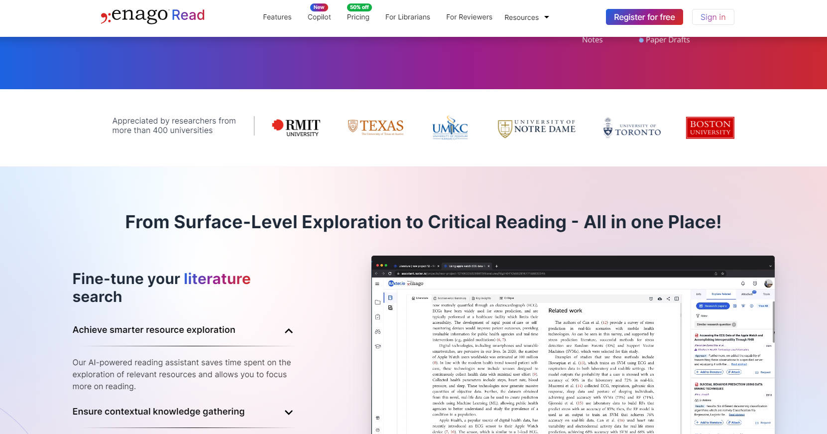 Enago Read gallery image