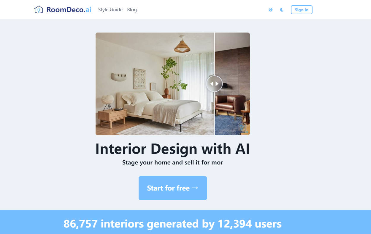 RoomDeco AI gallery image