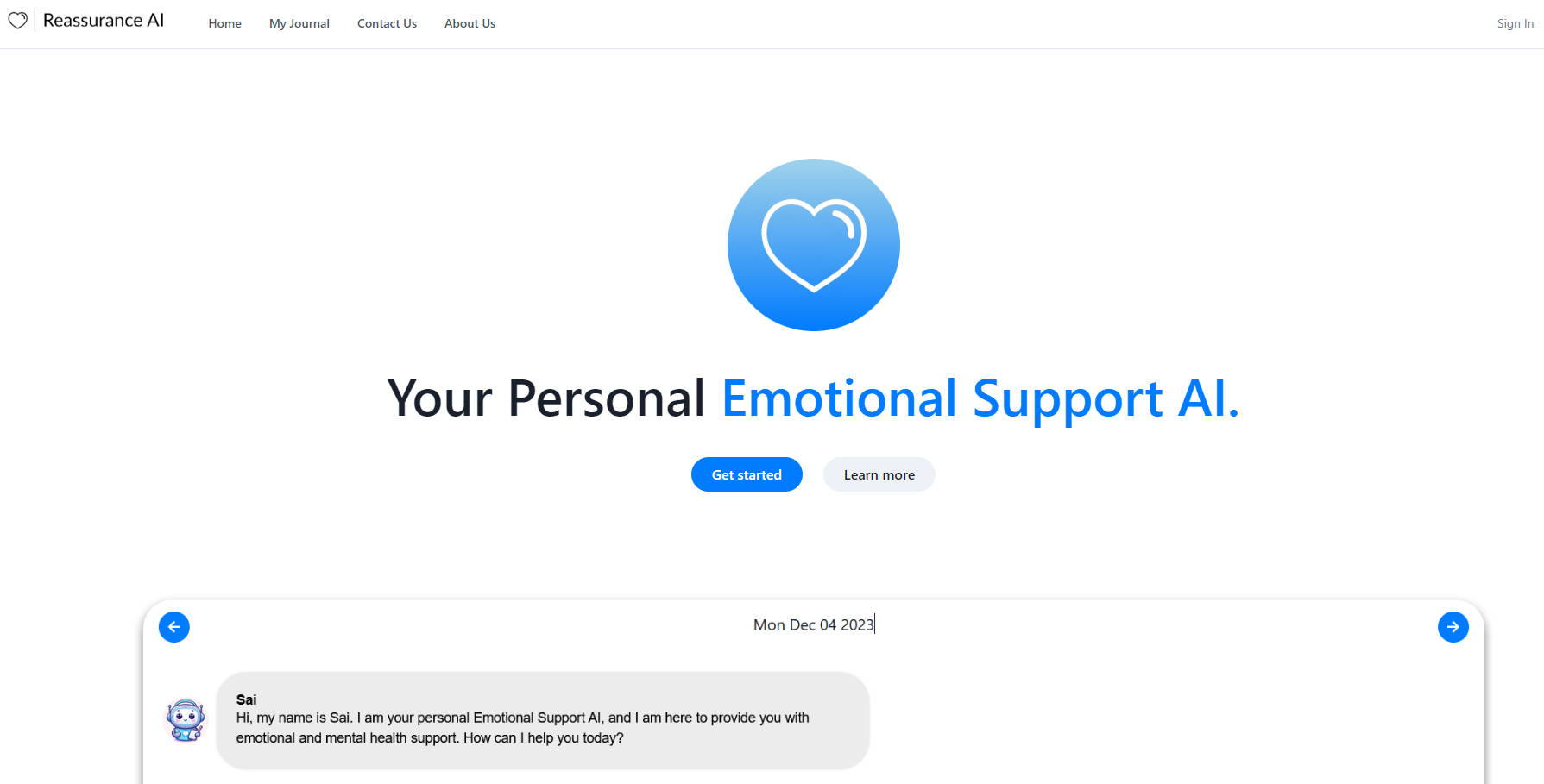 Reassurance AI gallery image
