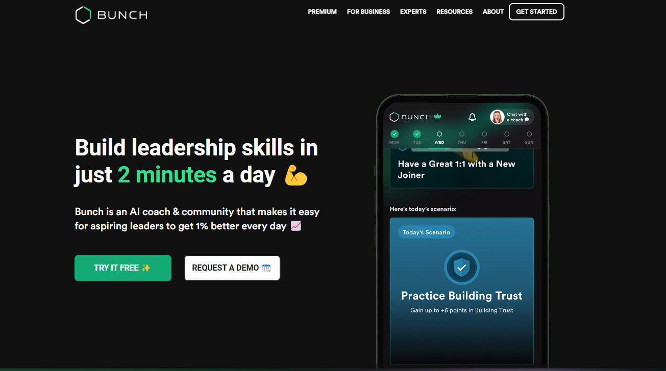 Bunch - AI Coaching gallery image