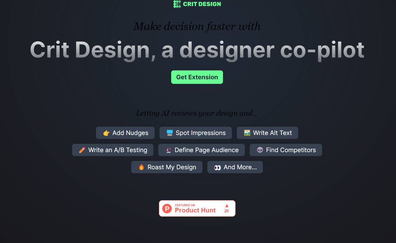 Crit Design gallery image