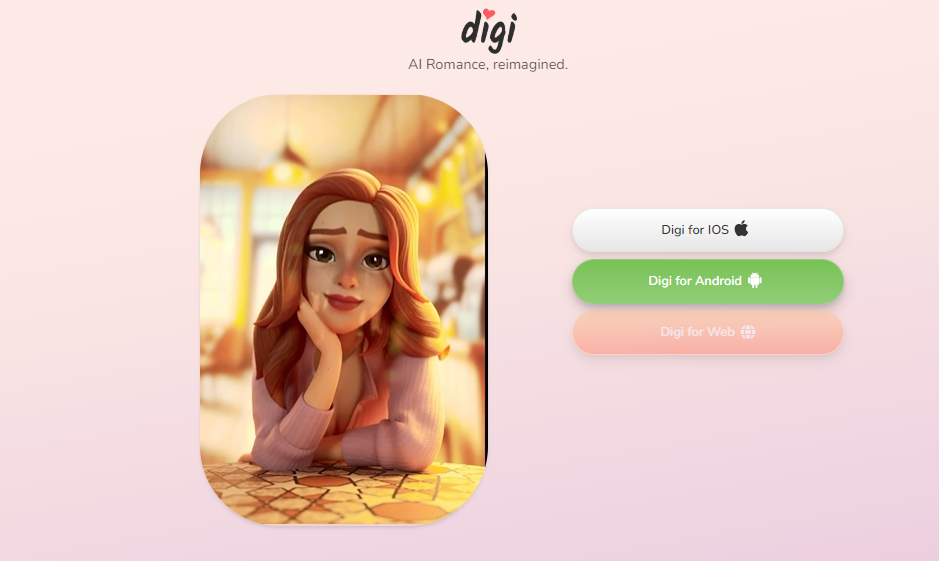 Digi AI: Your Gateway to Personal Escapism with a Customizable AI Girlfriend