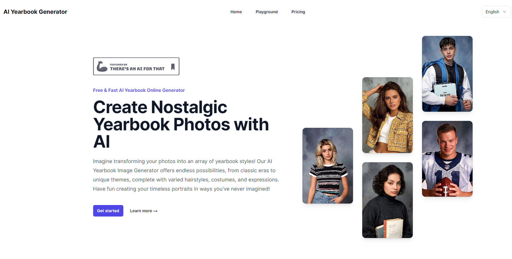 AI Yearbook Generator gallery image