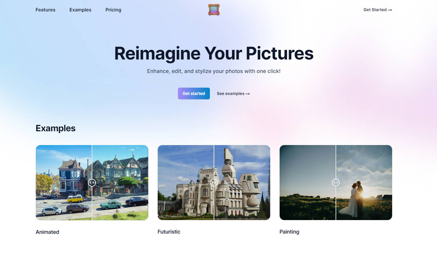 Stylize gallery image