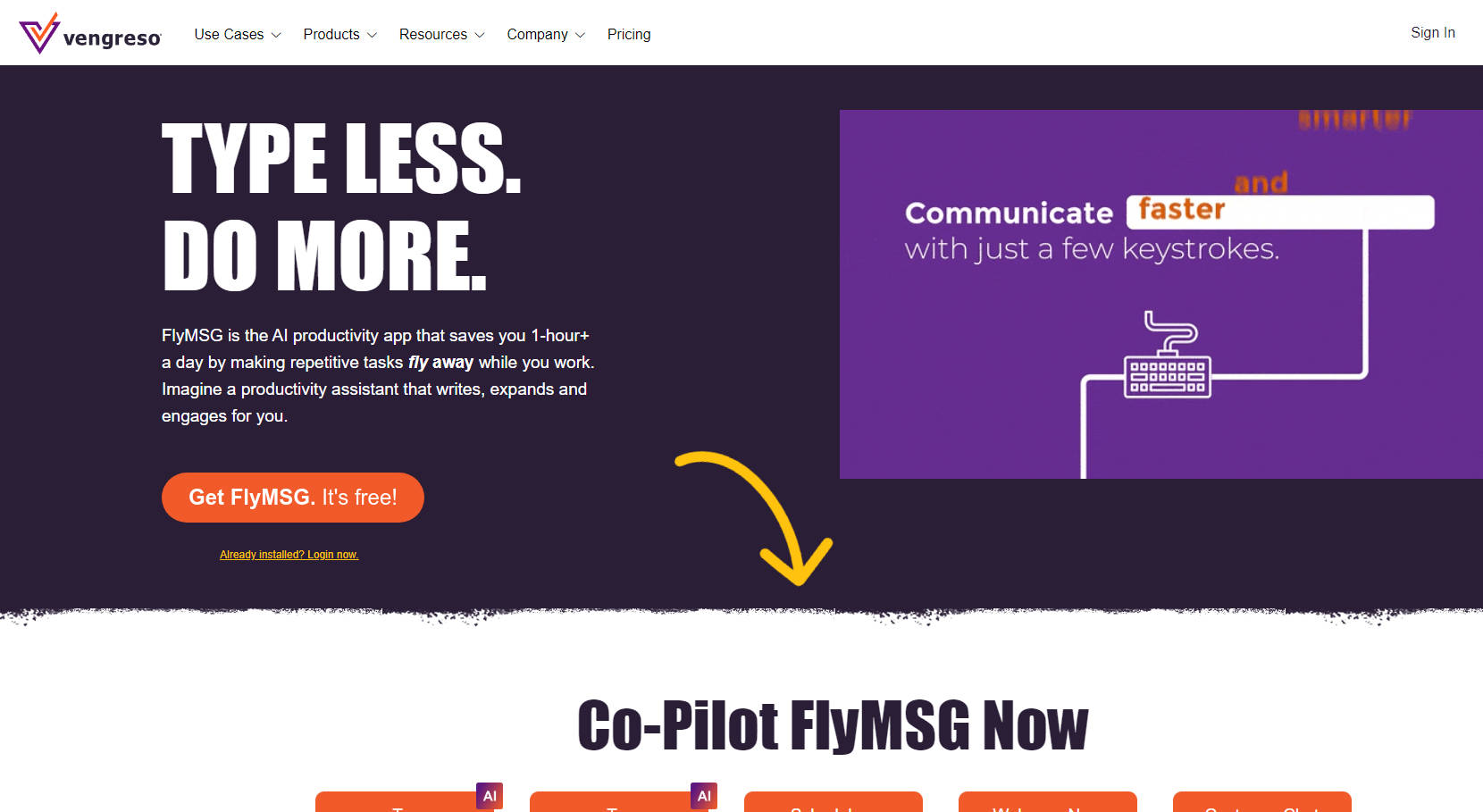 FlyMSG gallery image