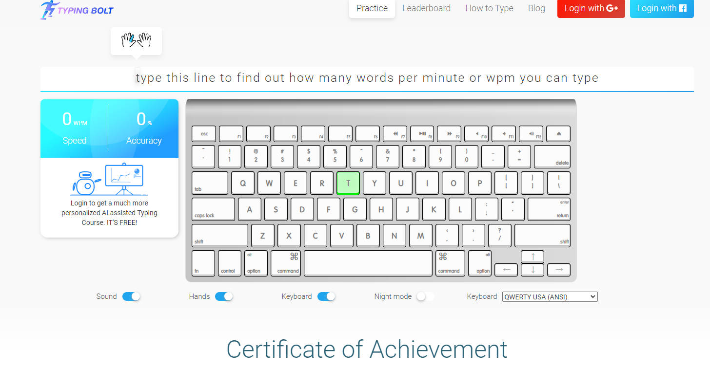 Typing Bolt gallery image