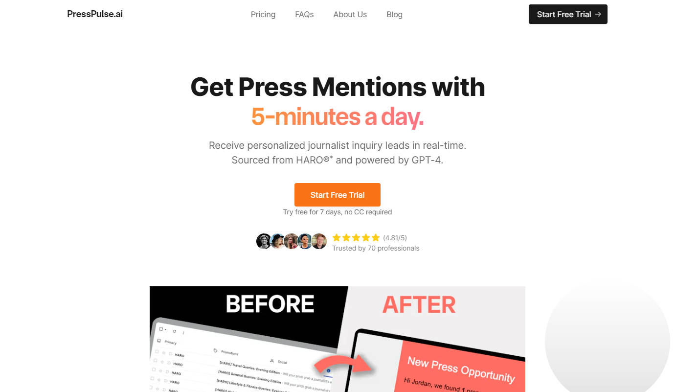 PressPulse AI gallery image