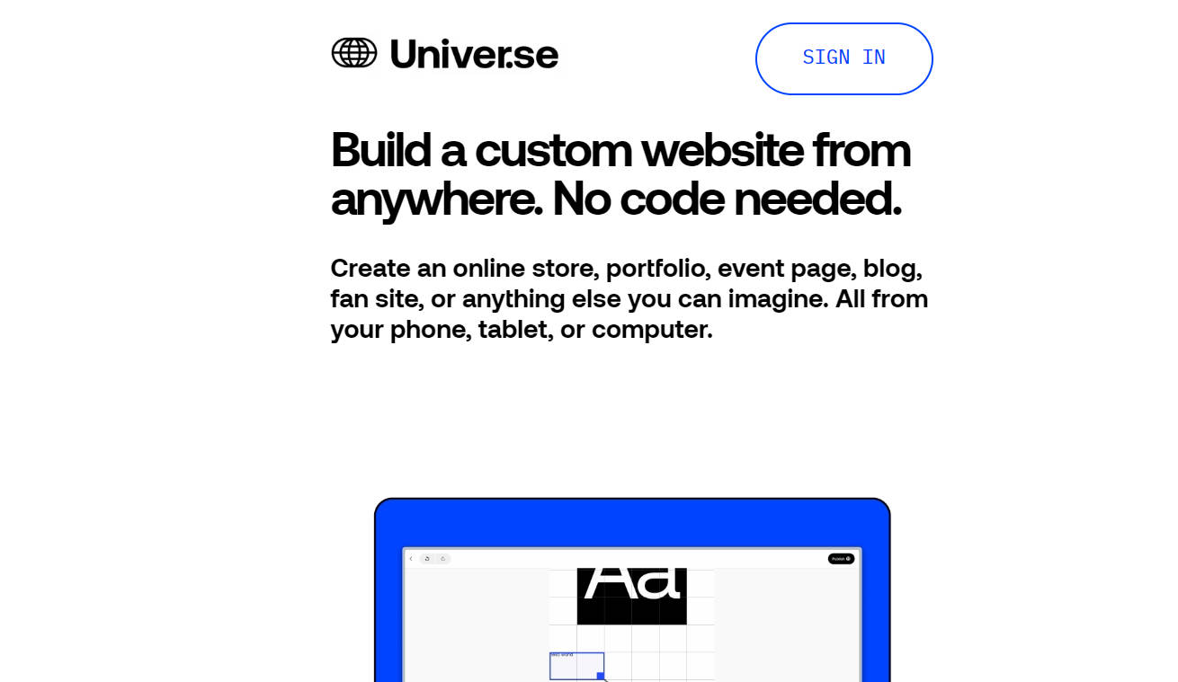 Universe gallery image