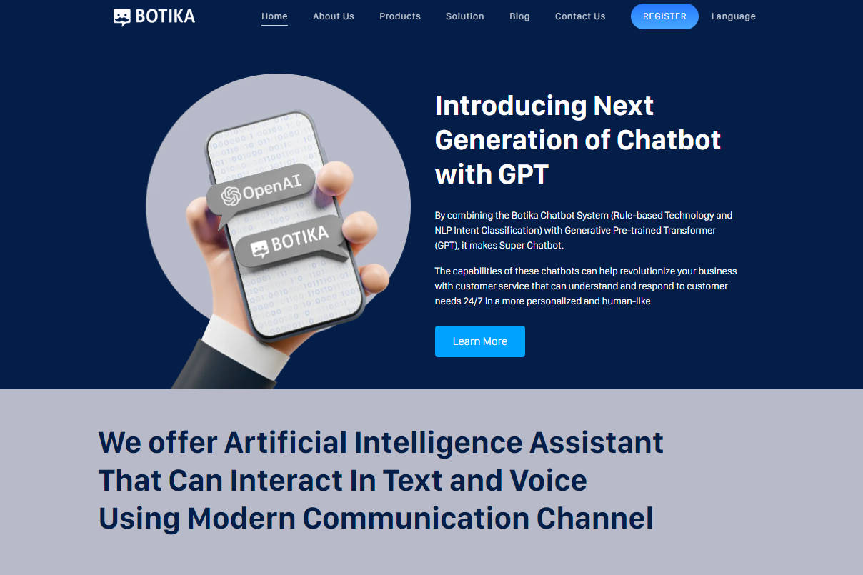 Botika - Chabot AI GPT gallery image