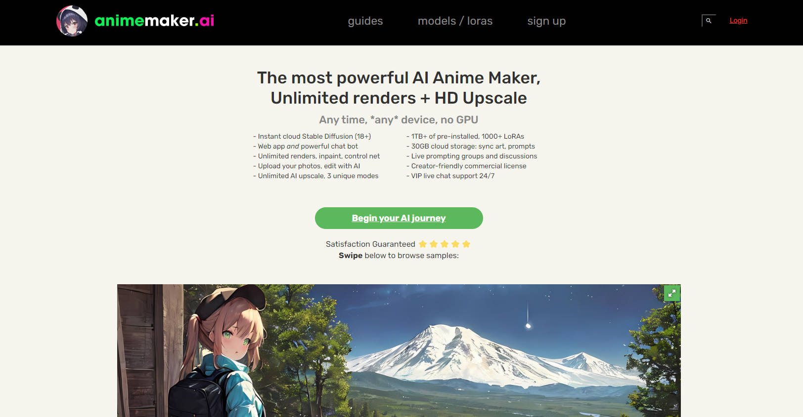 AnimeMaker AI gallery image