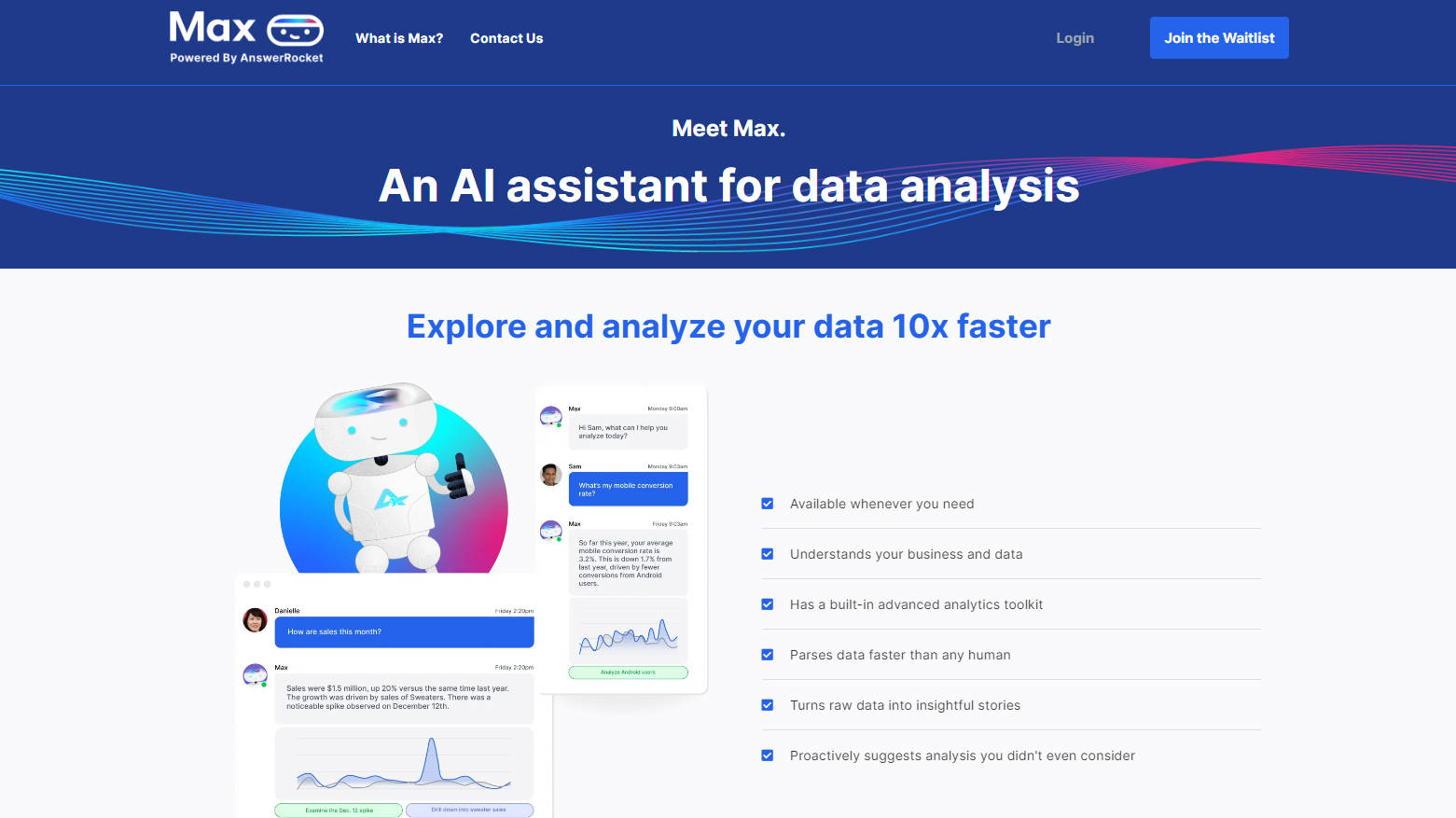 Max AI assistant gallery image
