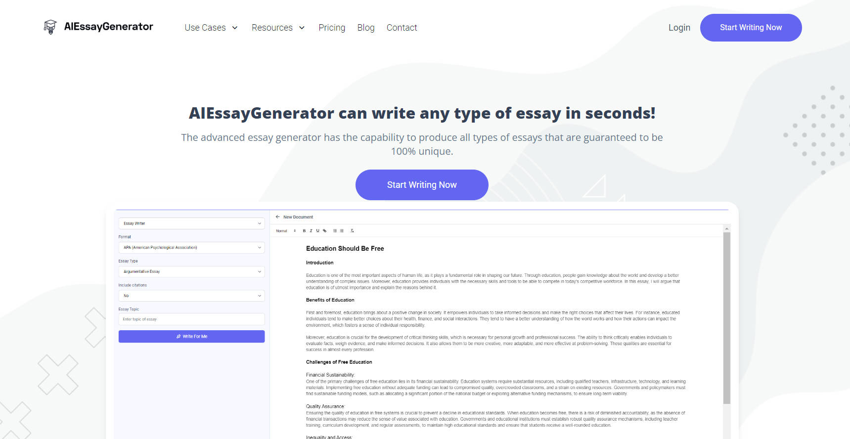 AIEssayGenerator gallery image