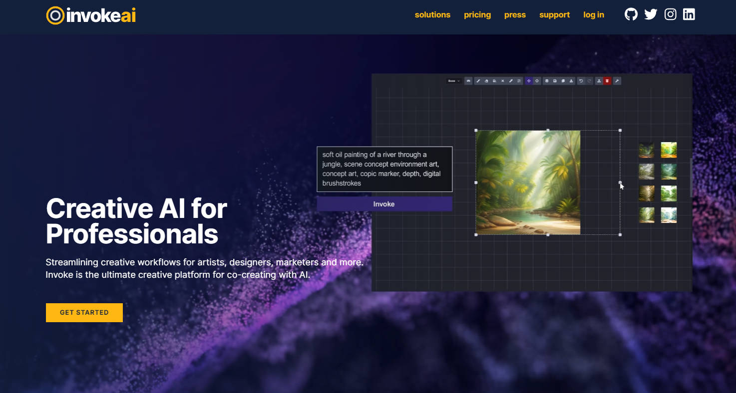Invoke AI gallery image