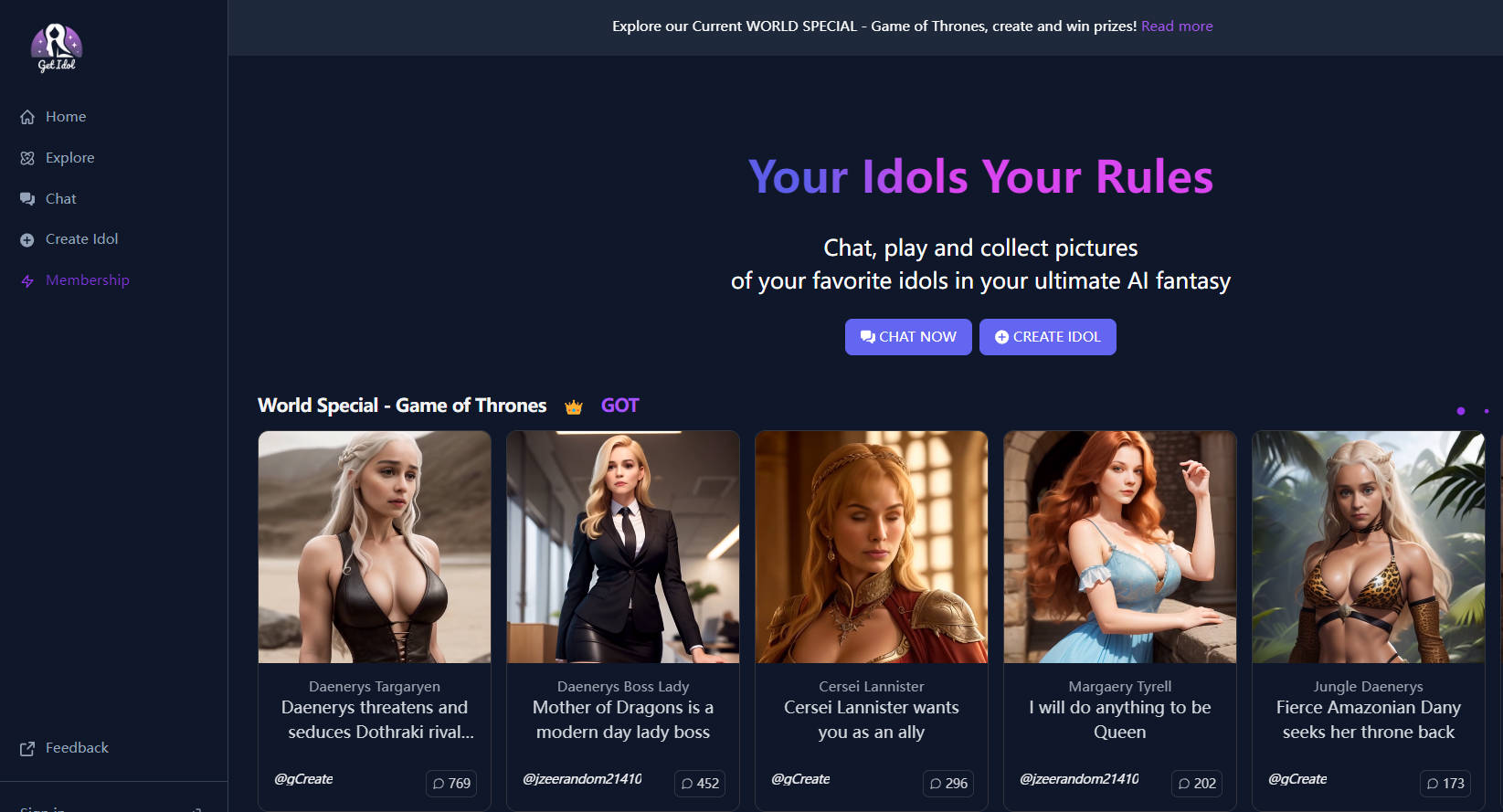 Getidol.Com gallery image