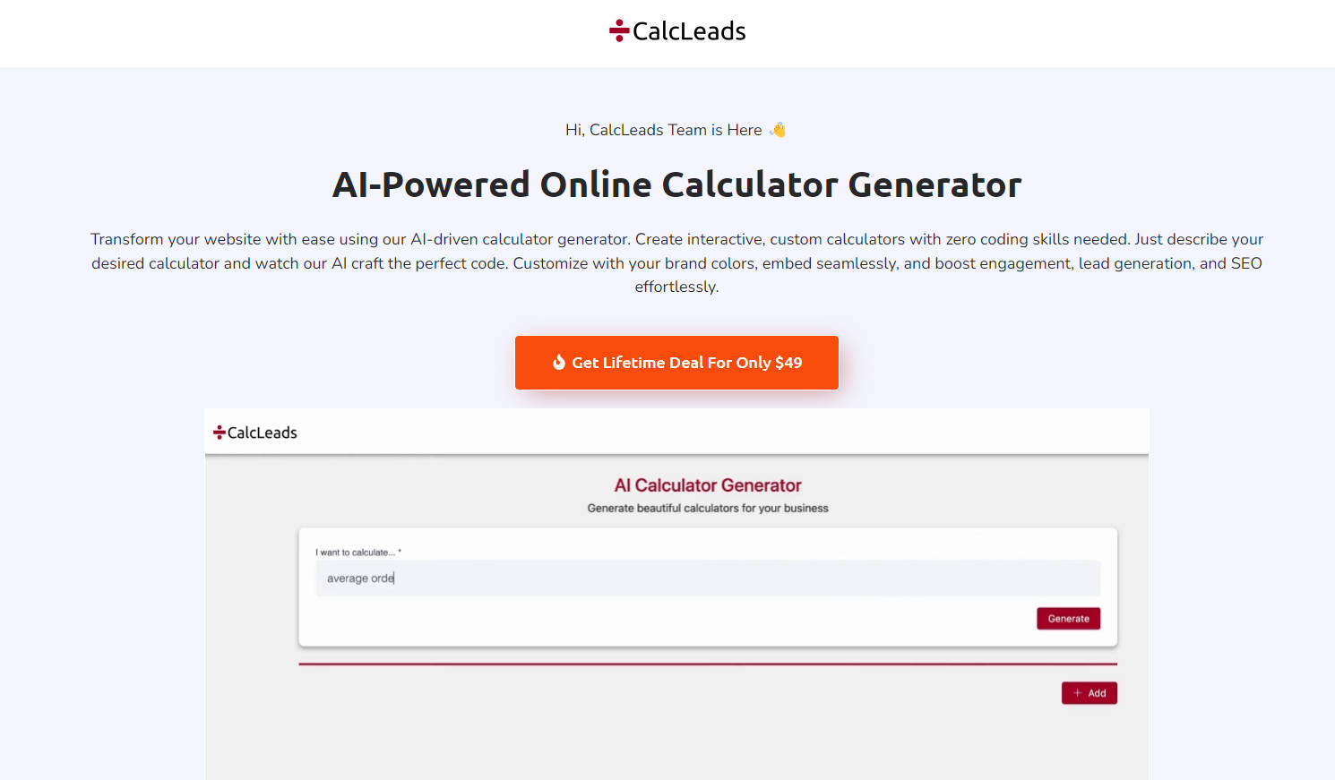 CalcLeads gallery image