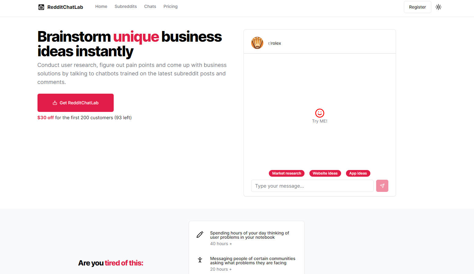 RedditChatLab gallery image