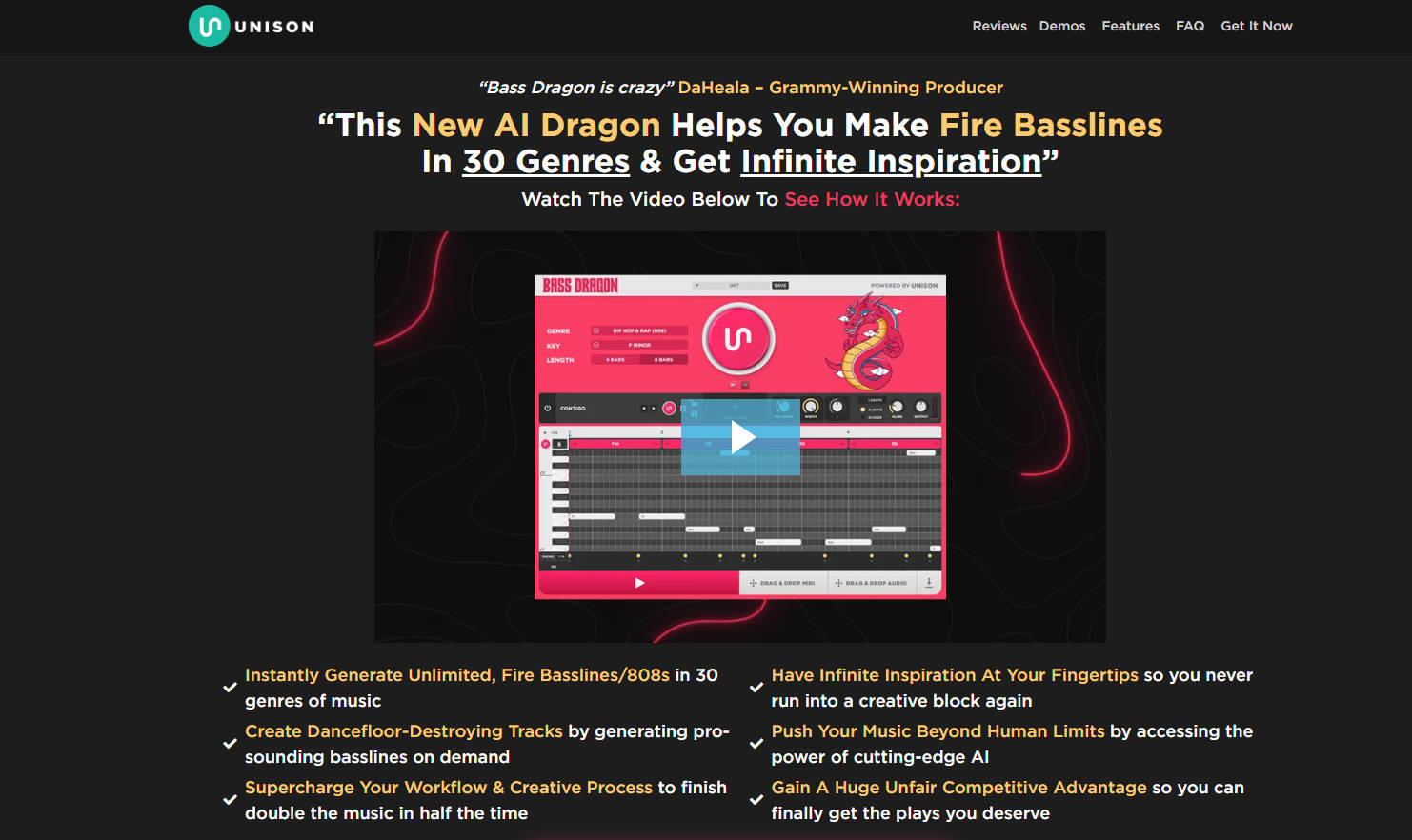 Unison Bass Dragon gallery image