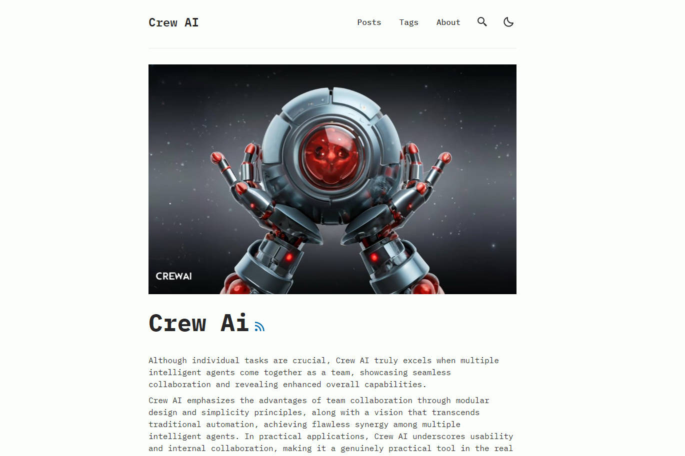 Crew AI gallery image