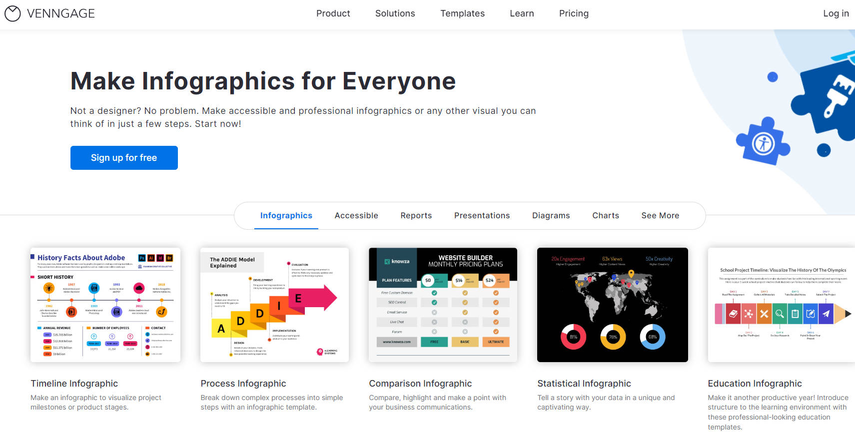 Venngage gallery image