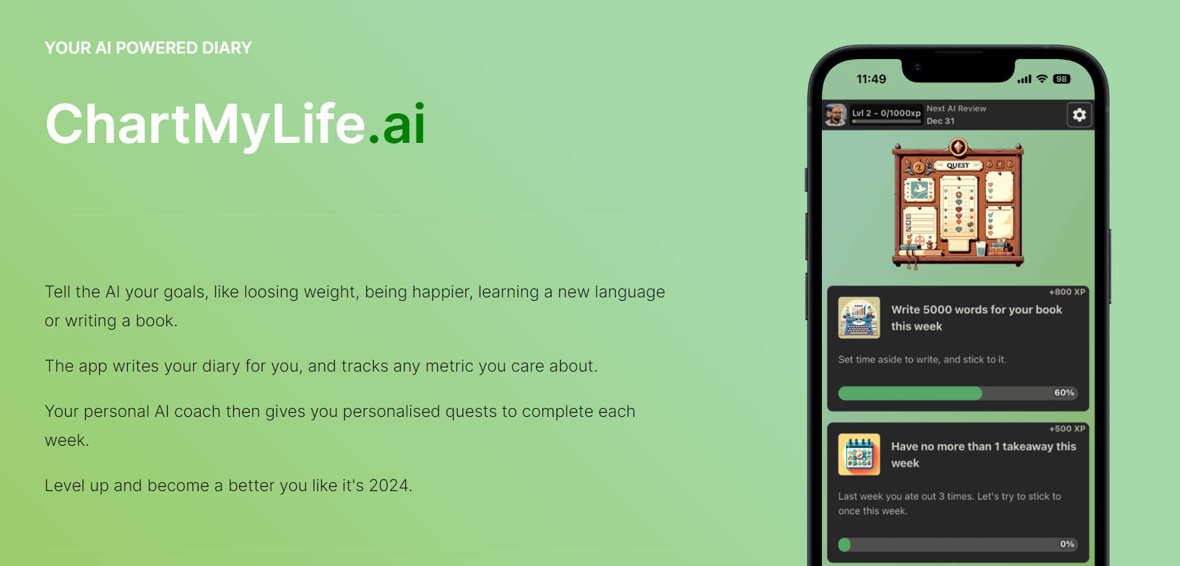 ChartMyLife.ai gallery image