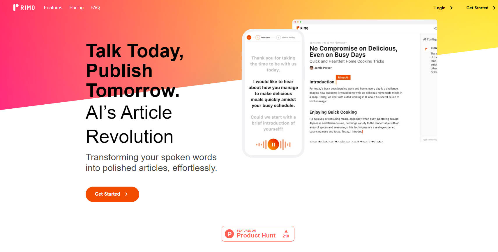 Rimo AI Editor gallery image
