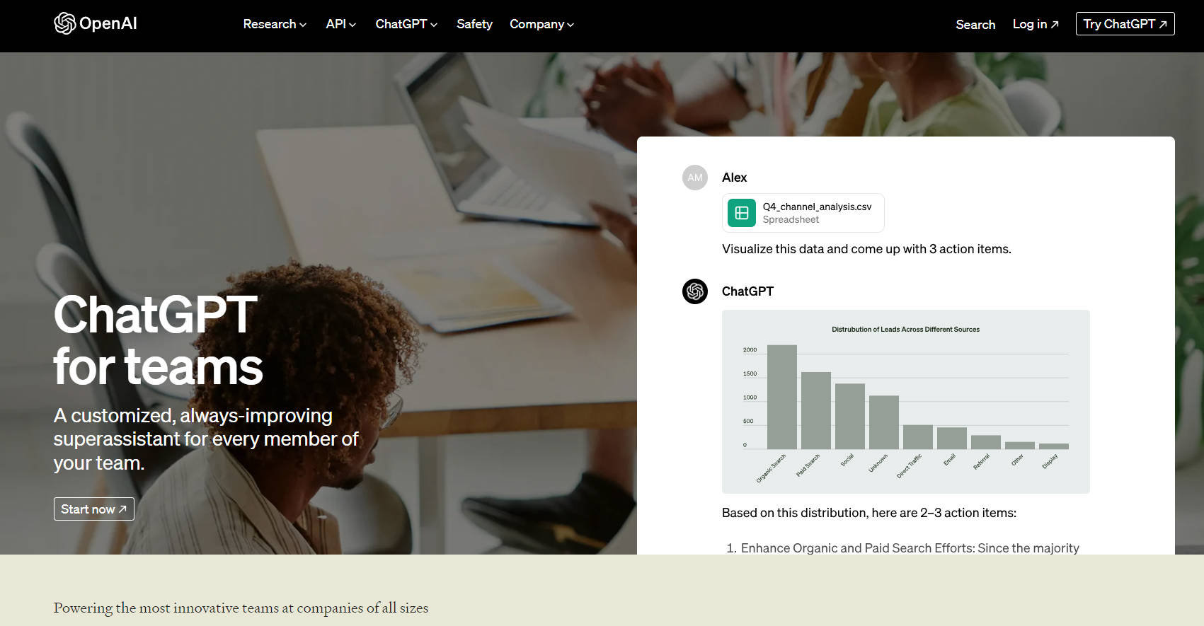 ChatGPT Team gallery image