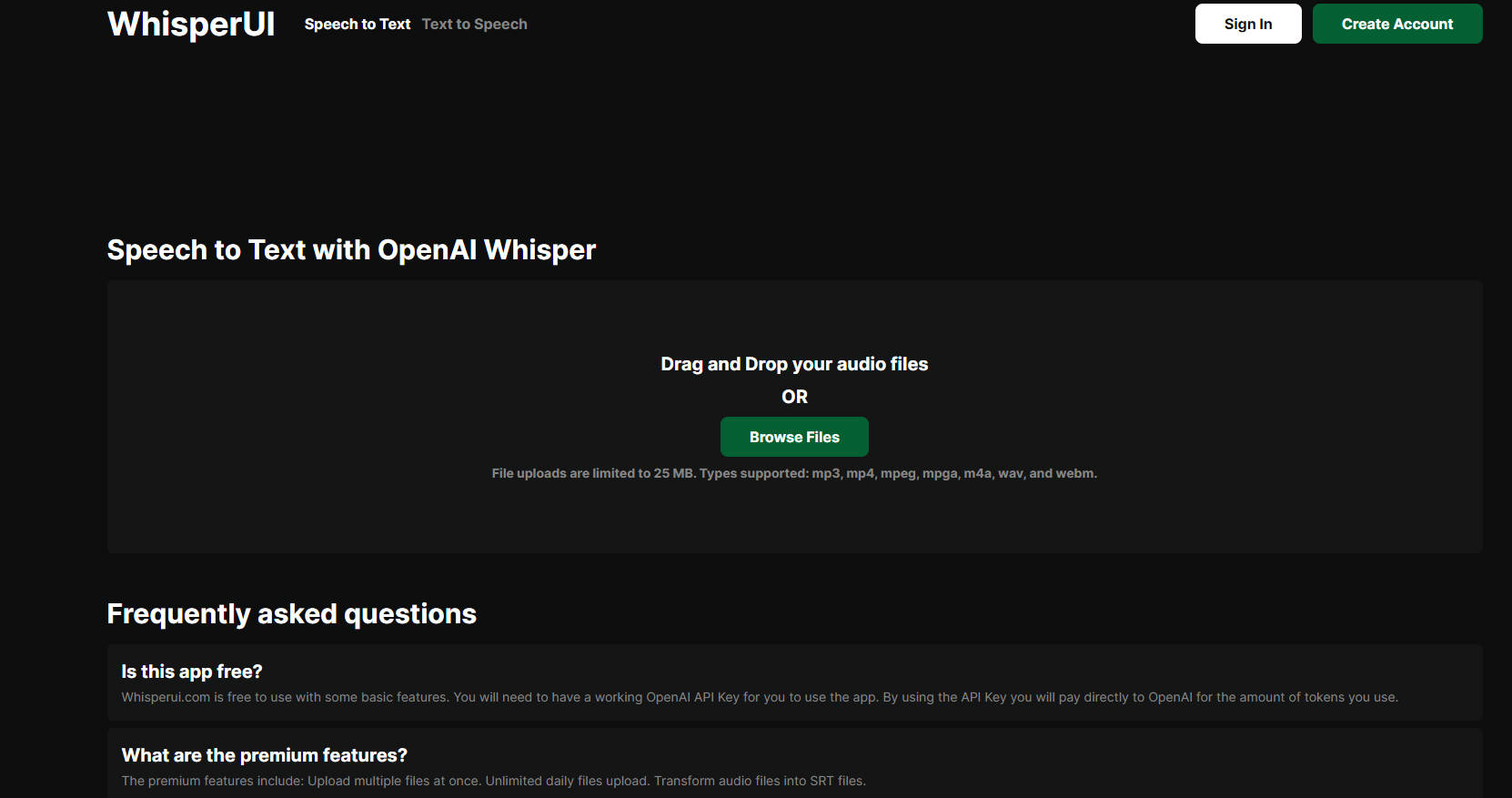 WhisperUI gallery image