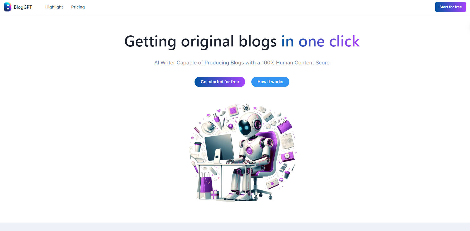 BlogGPT gallery image