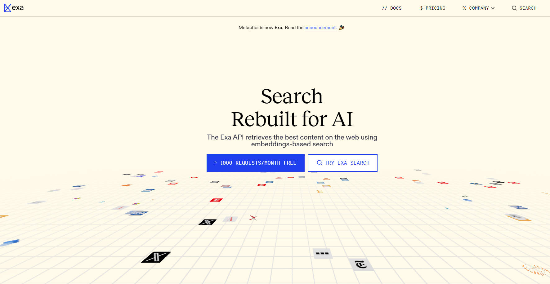 Exa API gallery image