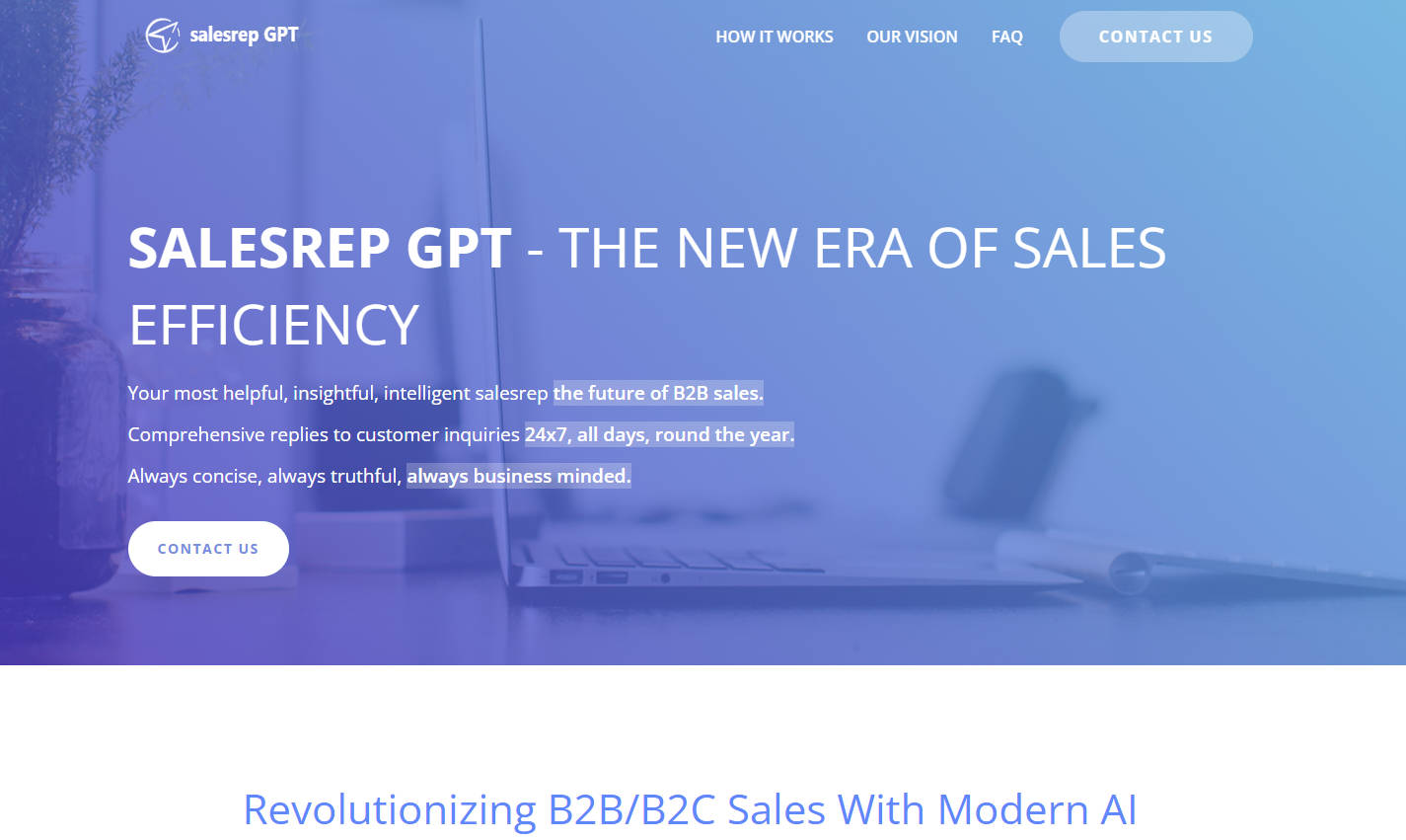 Salesrep GPT gallery image