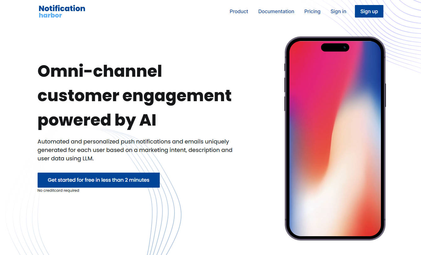 Notification harbor gallery image