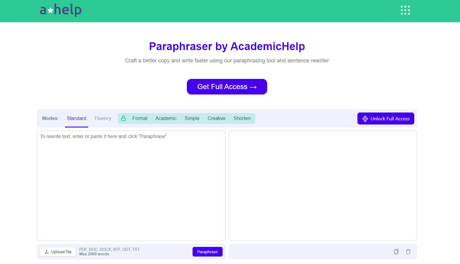 Paraphraser by AcademicHelp gallery image