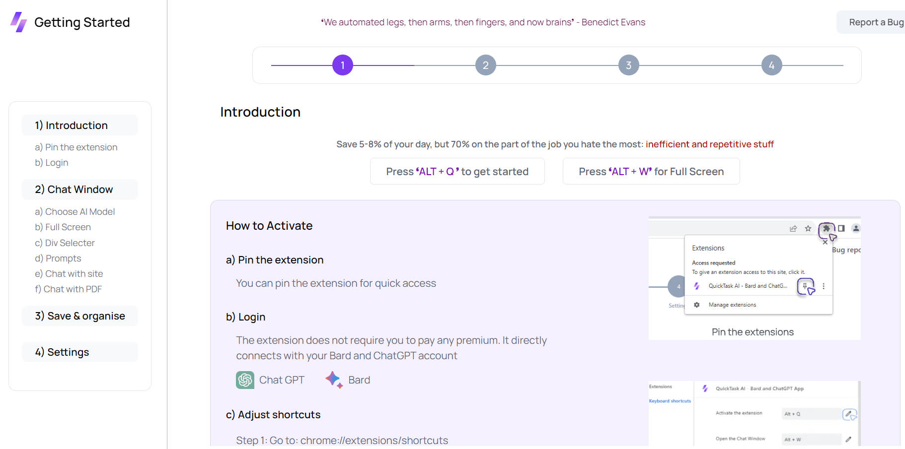 Quicktask AI gallery image