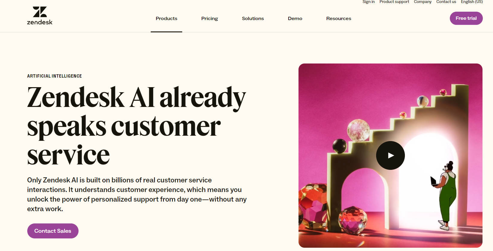 Zendesk AI gallery image