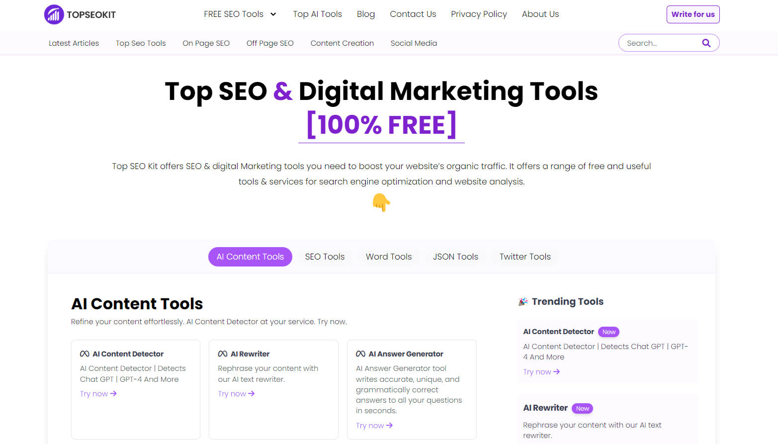 Top SEO Kit gallery image