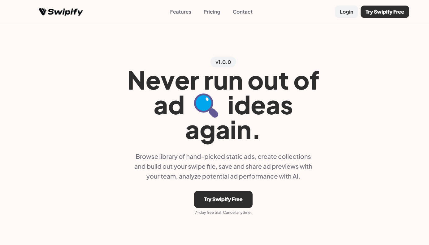 Swipify gallery image