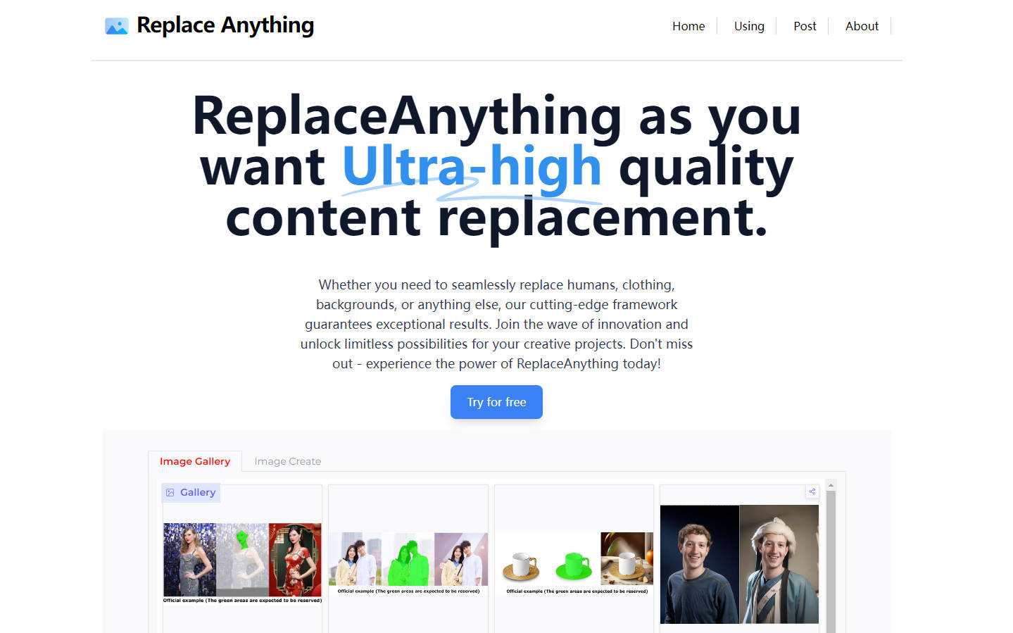 Image Editing with Replace Anything gallery image