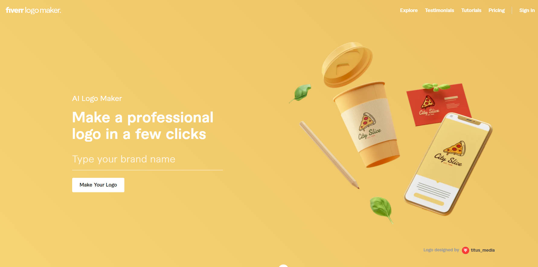 Fiverr Logo Maker gallery image