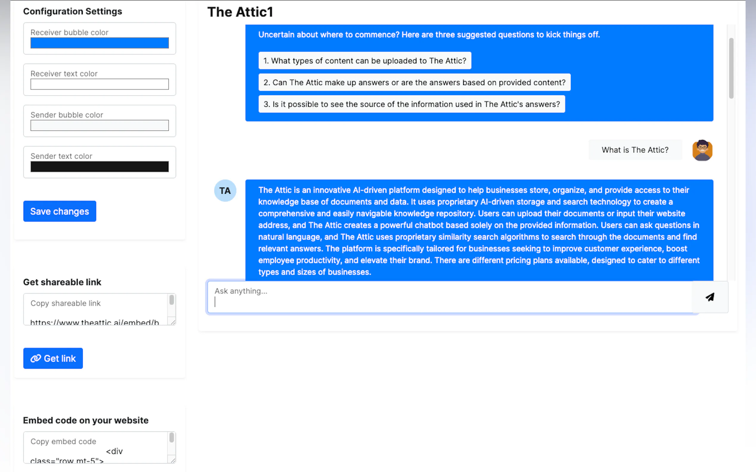 The Attic AI gallery image