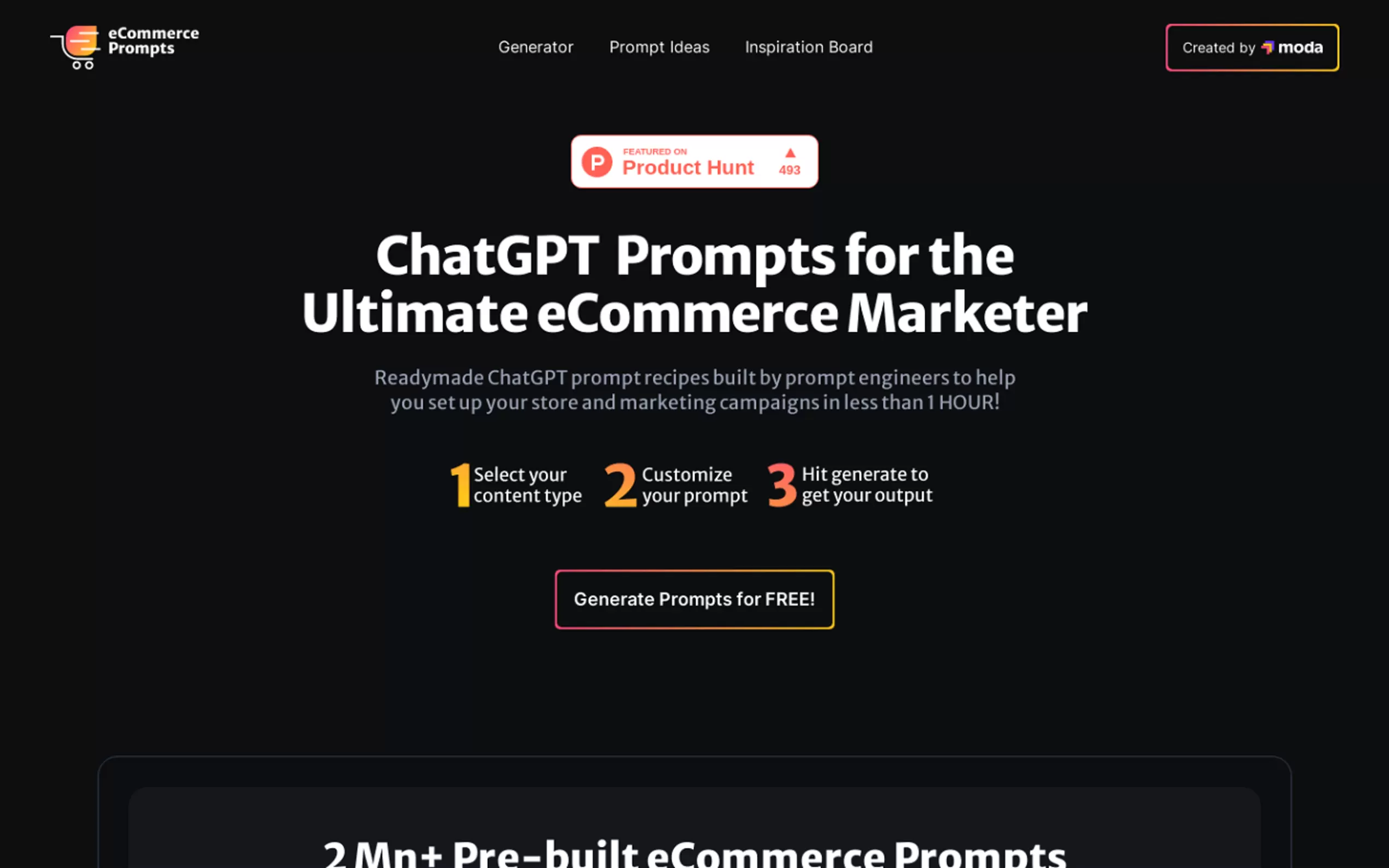 ECommerce ChatGPT Prompts gallery image