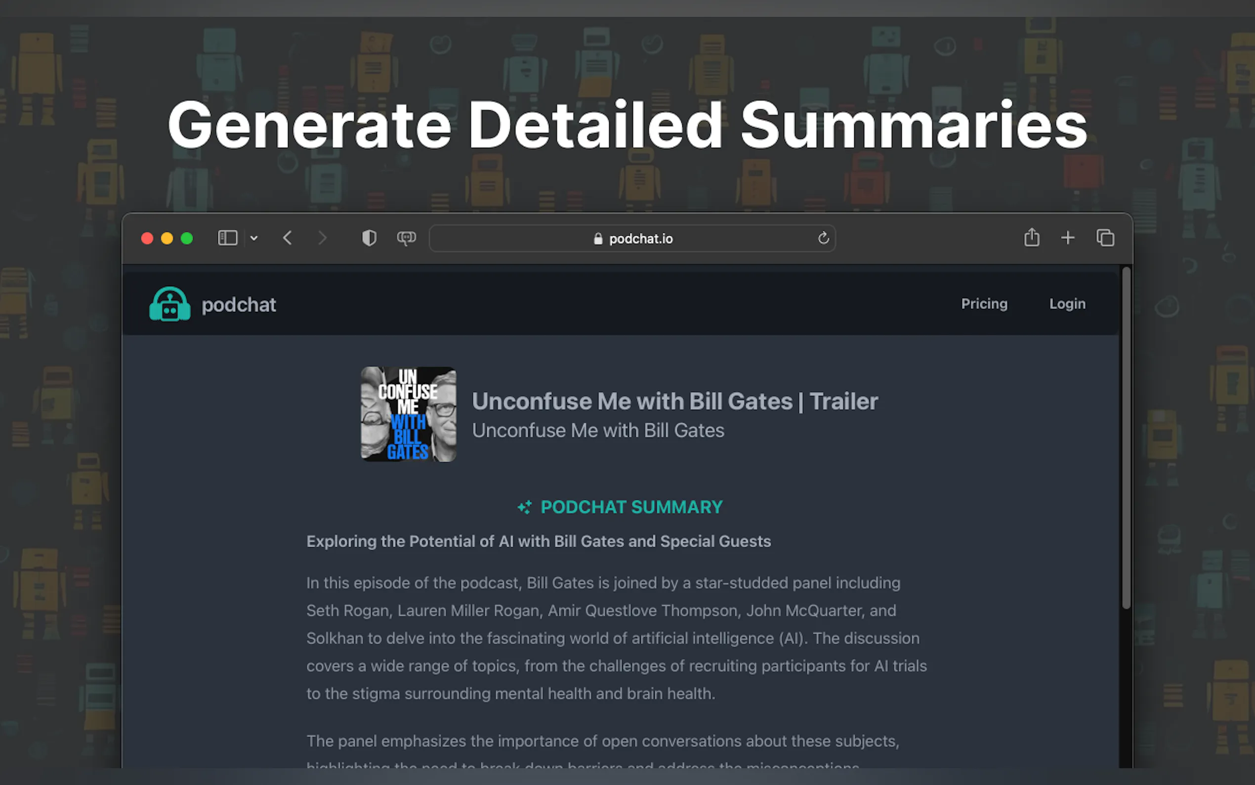 Podchat gallery image