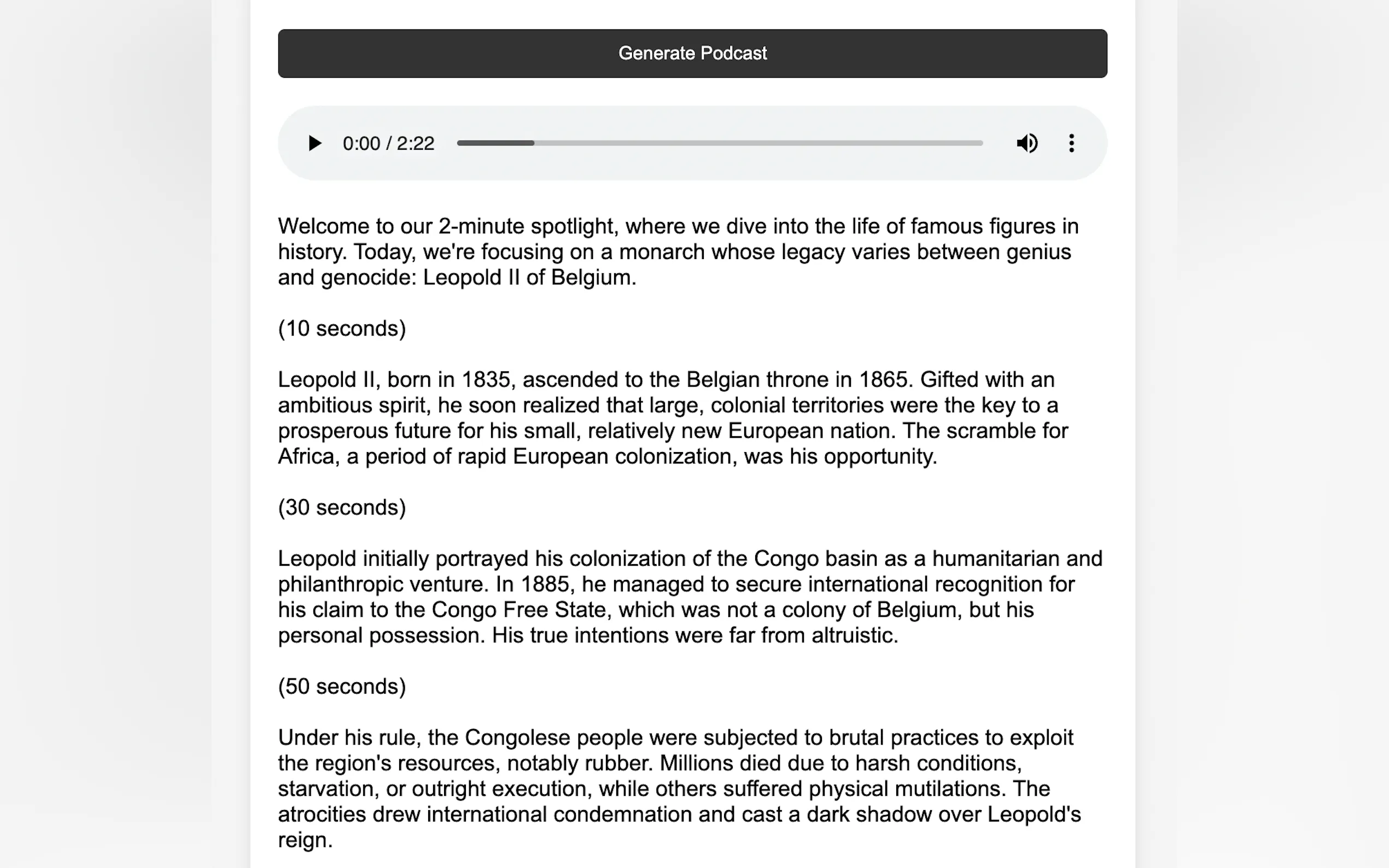 AI Podcasts gallery image