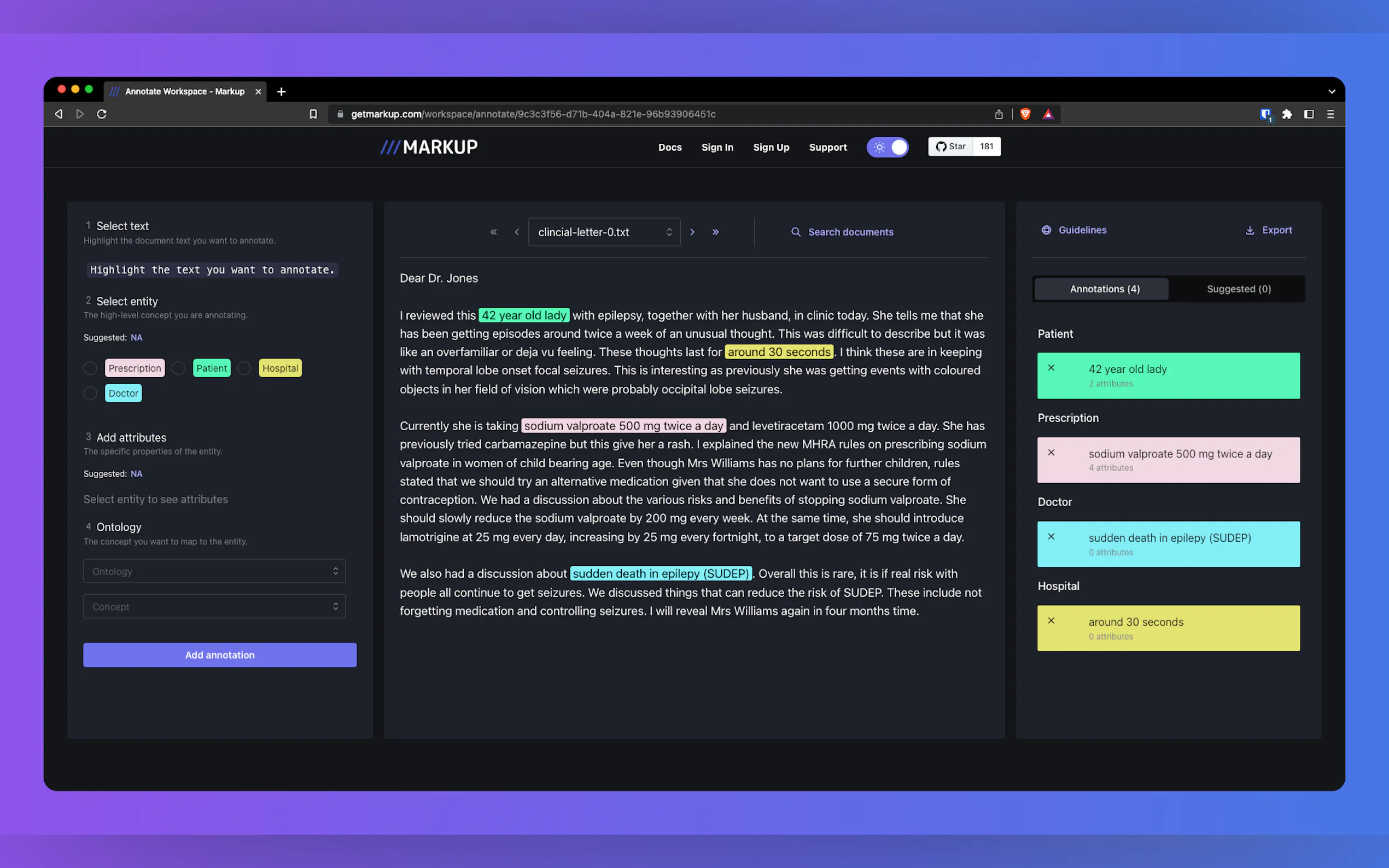 Markup gallery image